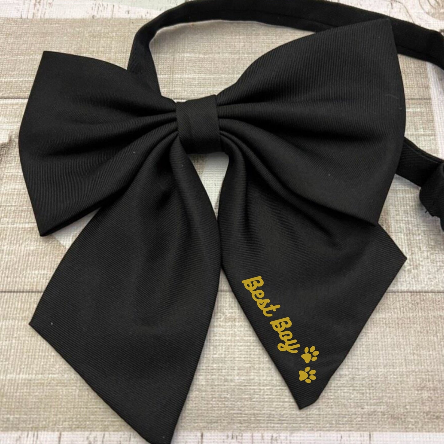 Dog bow tie for wedding | Dog Ring Bearer | Dog wedding attire | Big Wedding Bow for Dogs | Custom Dog Bow | Dog Ring bearer Outfit | Dogs
