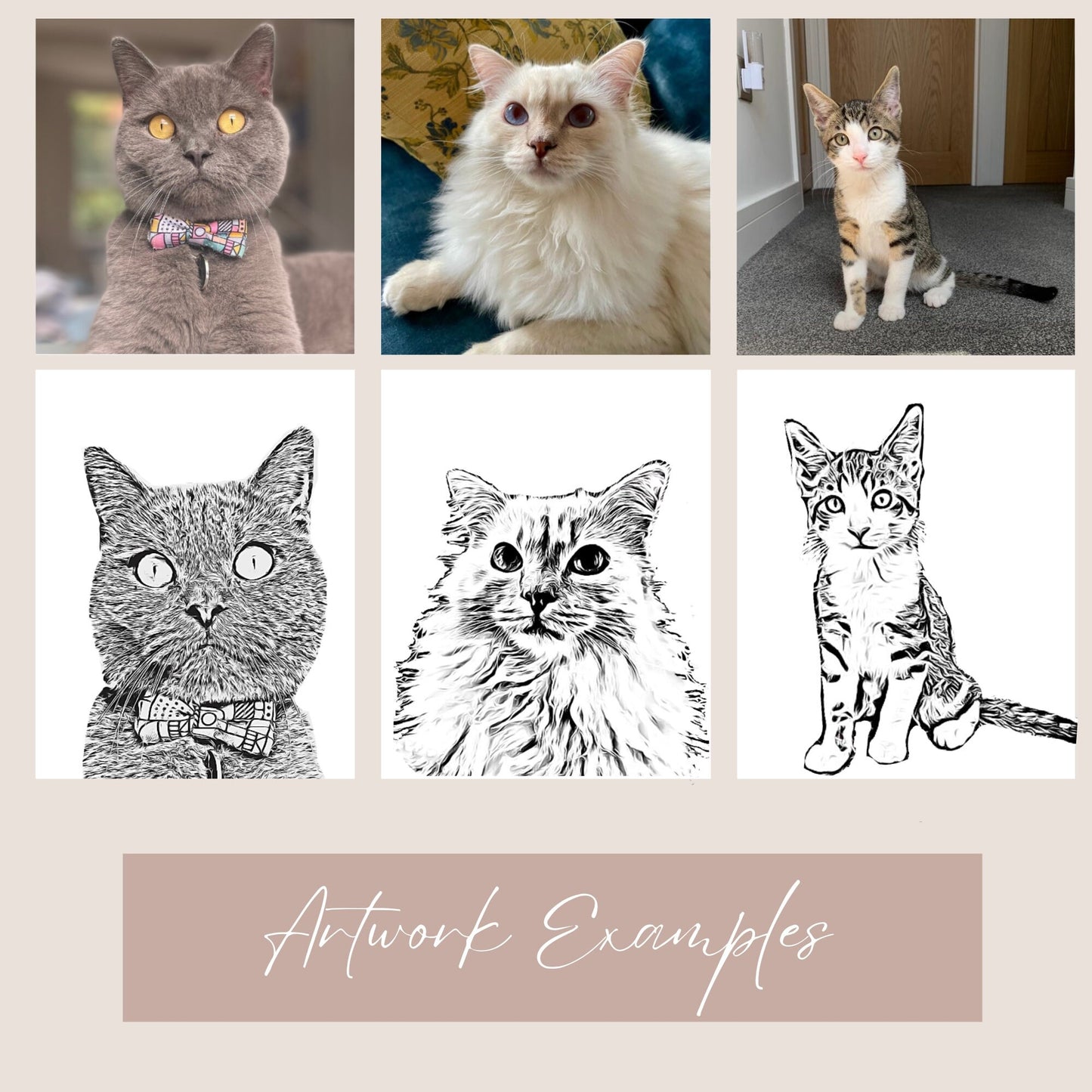 Custom Cat Cocktail Napkins • Personalized Cat Wedding Napkins • Bridal Shower • Rehearsal Dinner Napkins • Cat Party Napkins • Cat Birthday