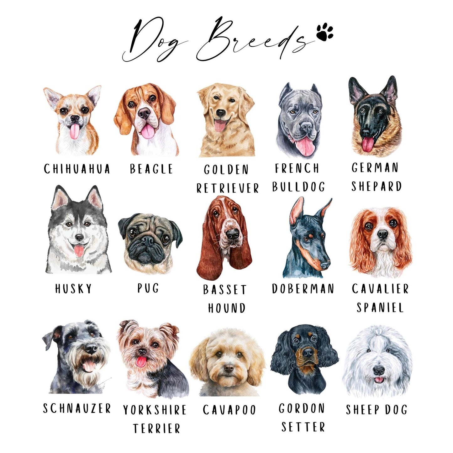Wedding Cocktail Sign, Dog Signature Drink Sign, Bar Menu, Wedding Sign, Wedding Bar Sign, Bar Wedding Poster, Dog Cocktail Sign