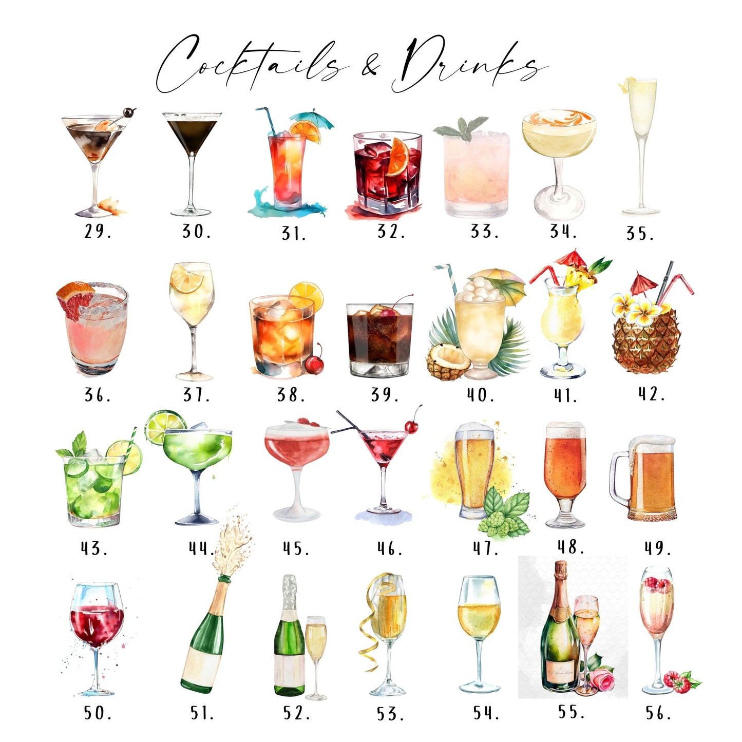 Wedding Cocktail Sign, Dog Signature Drink Sign, Bar Menu, Wedding Sign, Wedding Bar Sign, Bar Wedding Poster, Dog Cocktail Sign