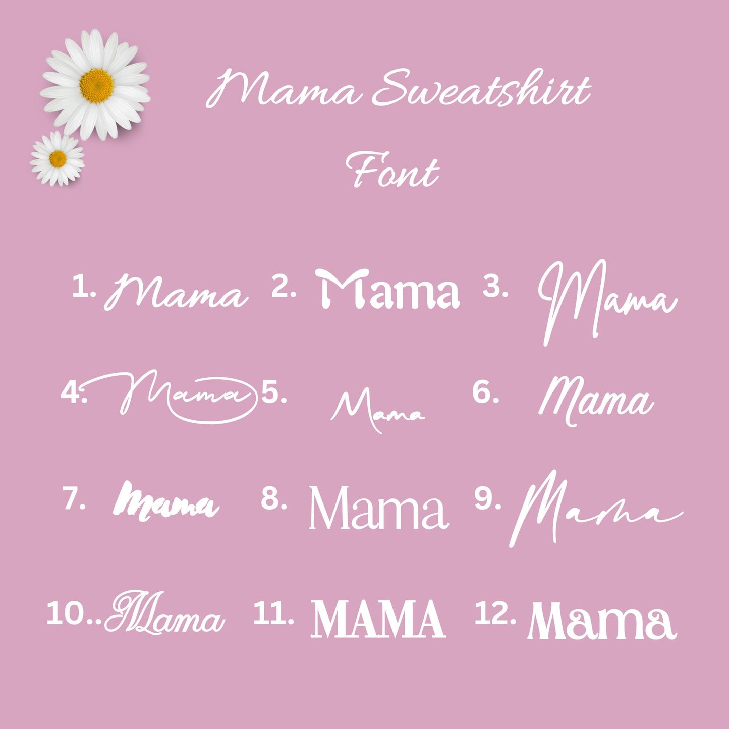 Custom Embroidered Mama Sweatshirt with Kids Name on Sleeve, Personalized Mom Sweatshirt, Minimalist Momma Sweater, Mothers Day Gift for Mom