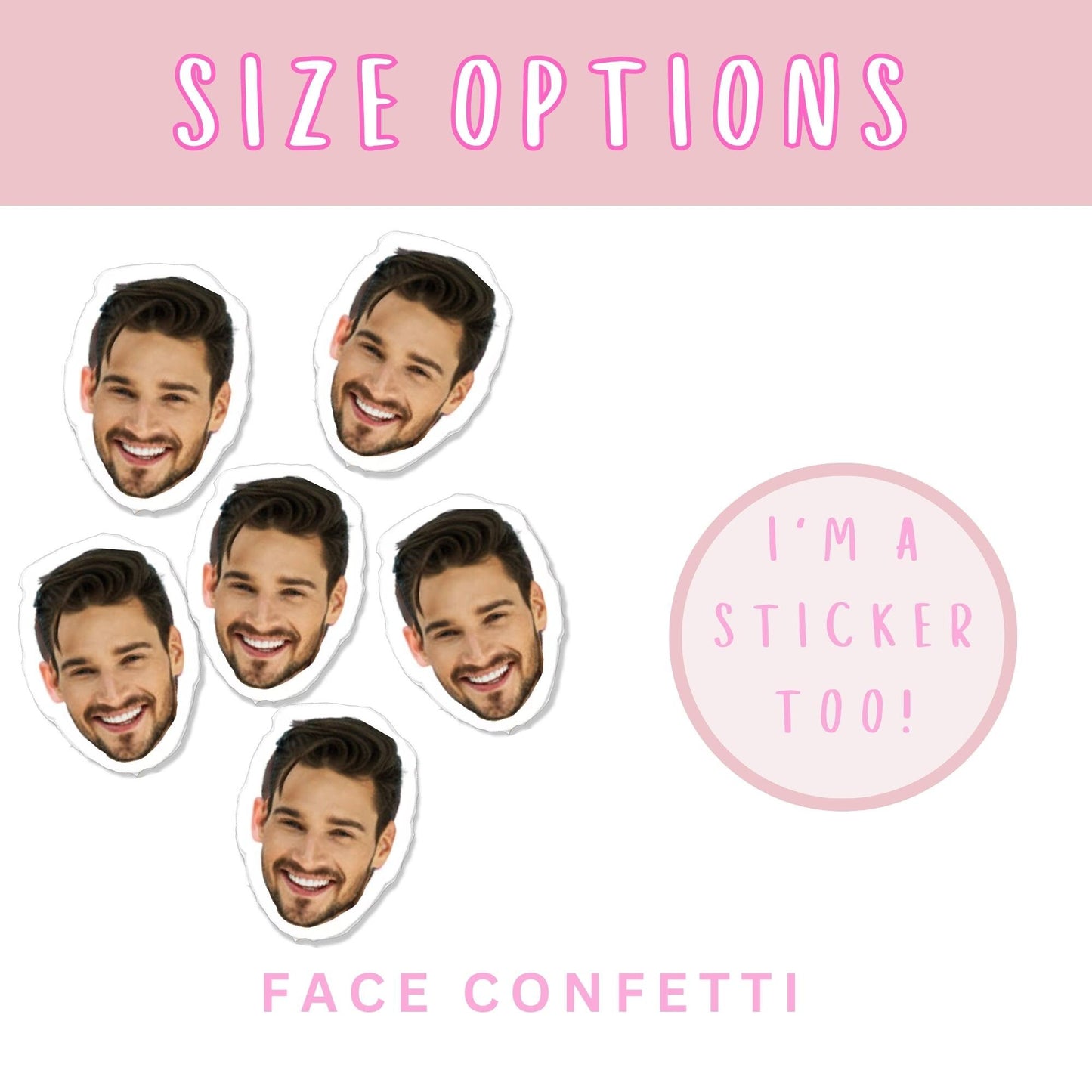Face on A Stick, Big Groom Heads, Hen Party Decorations, Hen Party Game, Groom Head Cutouts, Face Cupcake Toppers, Funny Bachelorette Ideas